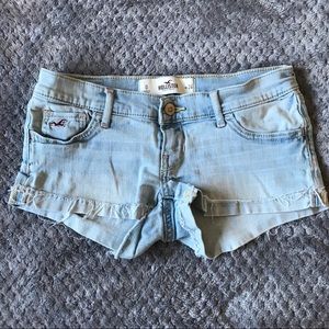 Hollister Low Rise Jean Shorts